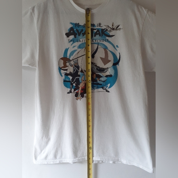 Avatar The Last Airbender men's white short sleeve graphic t-shirt size M - Picture 5 of 9